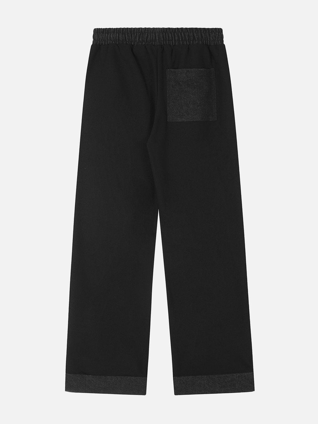 Helmiss - Contrast Drawstring Sweatpants- Streetwear Fashion - helmiss.com