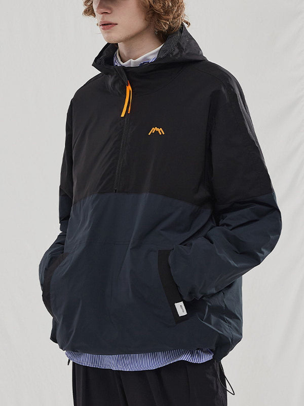 Helmiss - Contrast Outdoor Anorak- Streetwear Fashion - helmiss.com