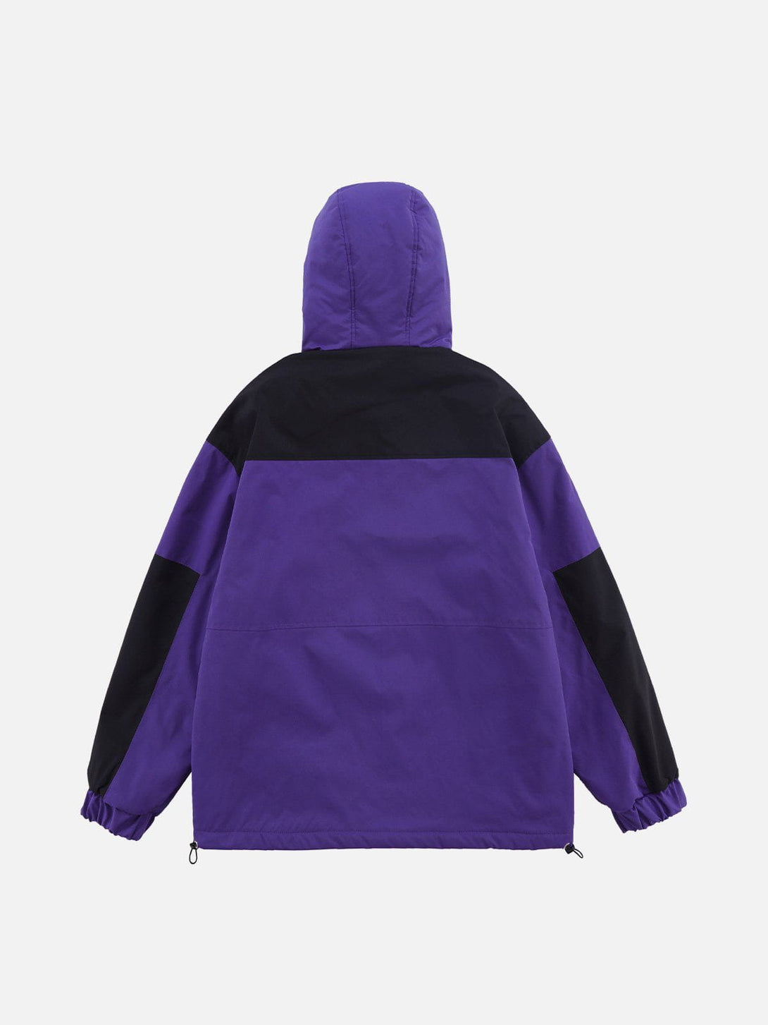 Helmiss - Contrast Patchwork Anorak- Streetwear Fashion - helmiss.com