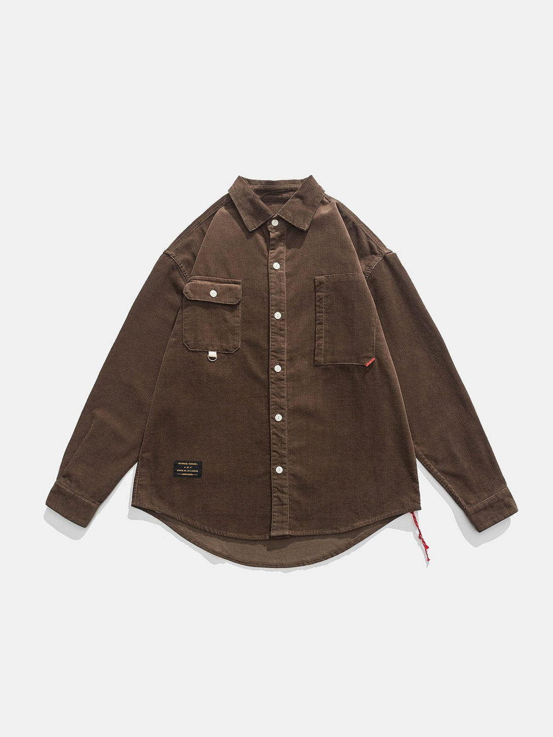 Helmiss - Corduroy Shacket- Streetwear Fashion - helmiss.com