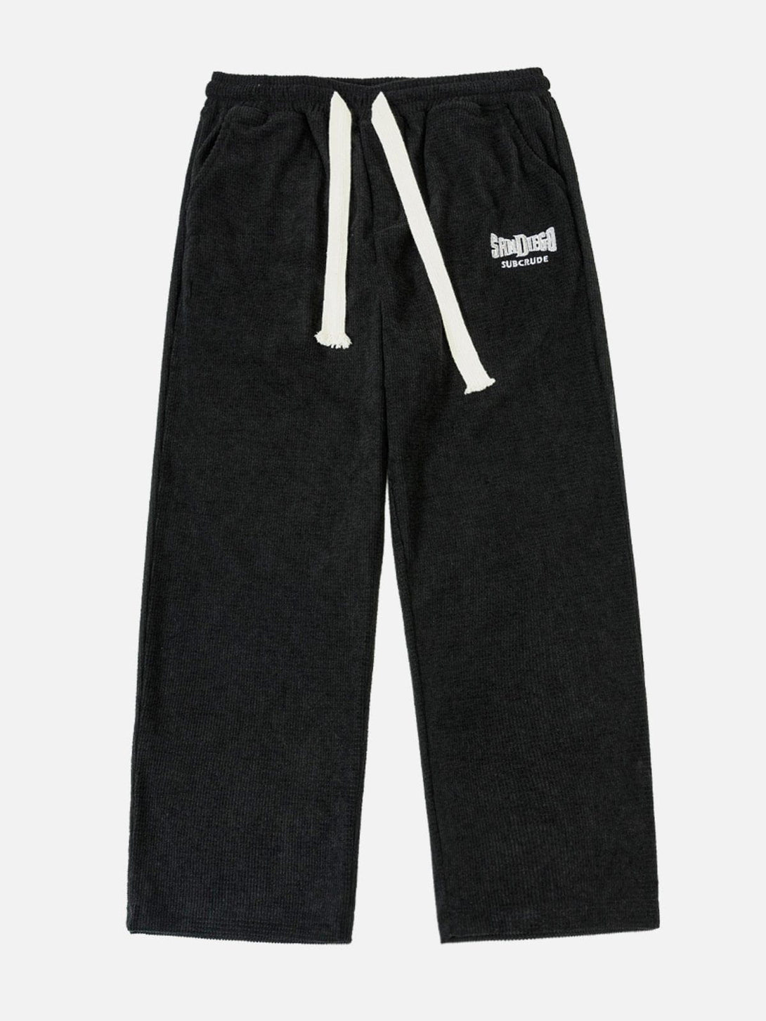 Helmiss - Corduroy Waffle Pants- Streetwear Fashion - helmiss.com