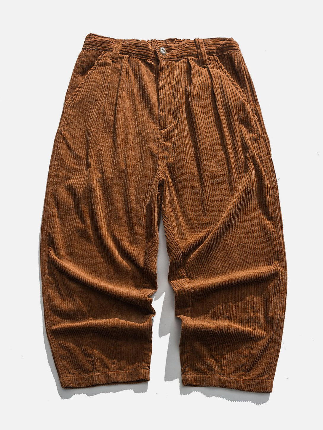 Helmiss - Corduroy Wide-Leg Pants- Streetwear Fashion - helmiss.com