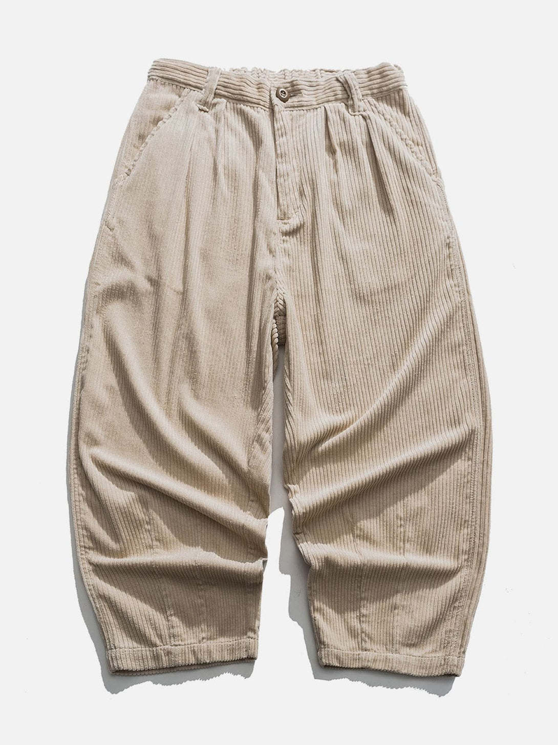 Helmiss - Corduroy Wide-Leg Pants- Streetwear Fashion - helmiss.com