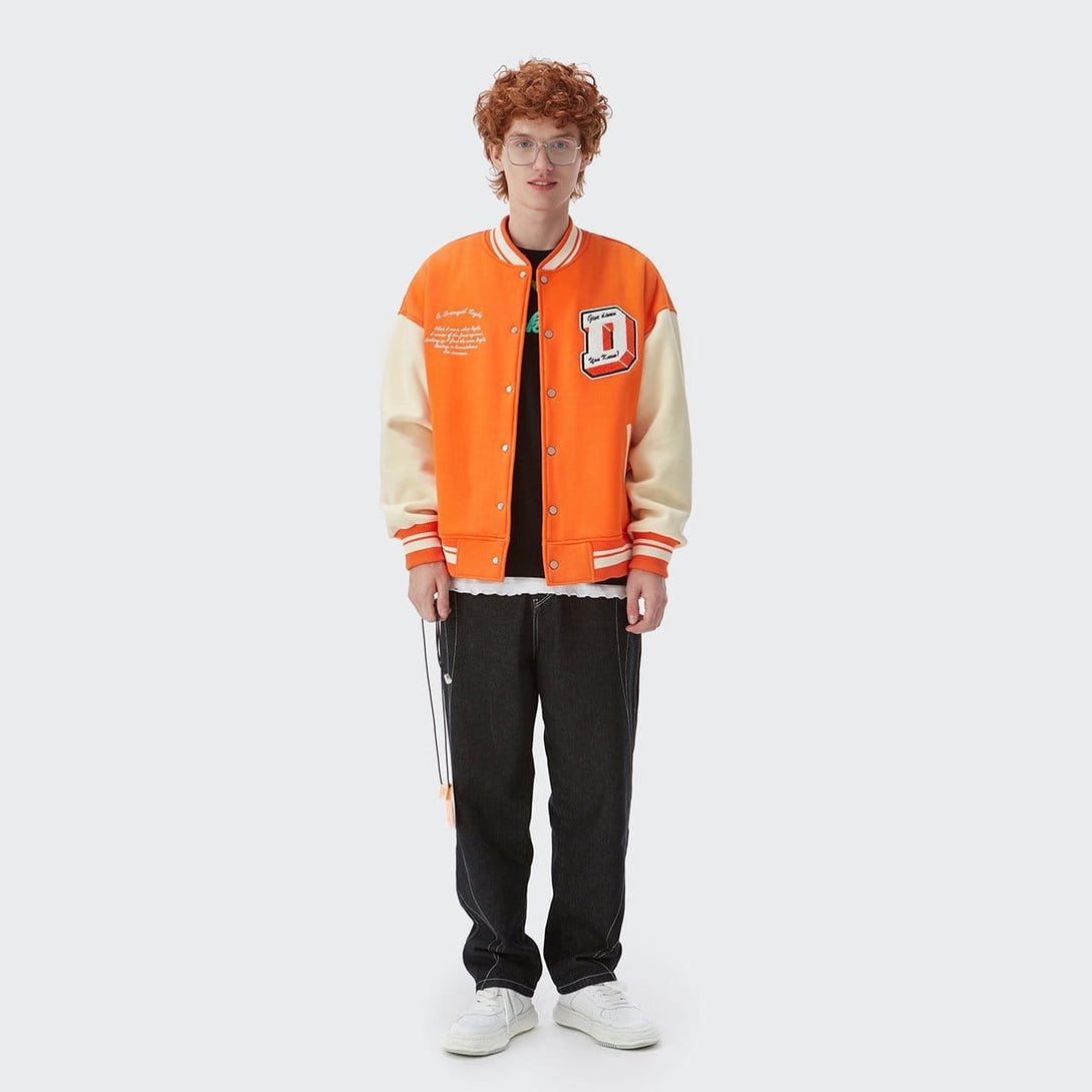 Helmiss - Damn Varsity Jacket- Streetwear Fashion - helmiss.com