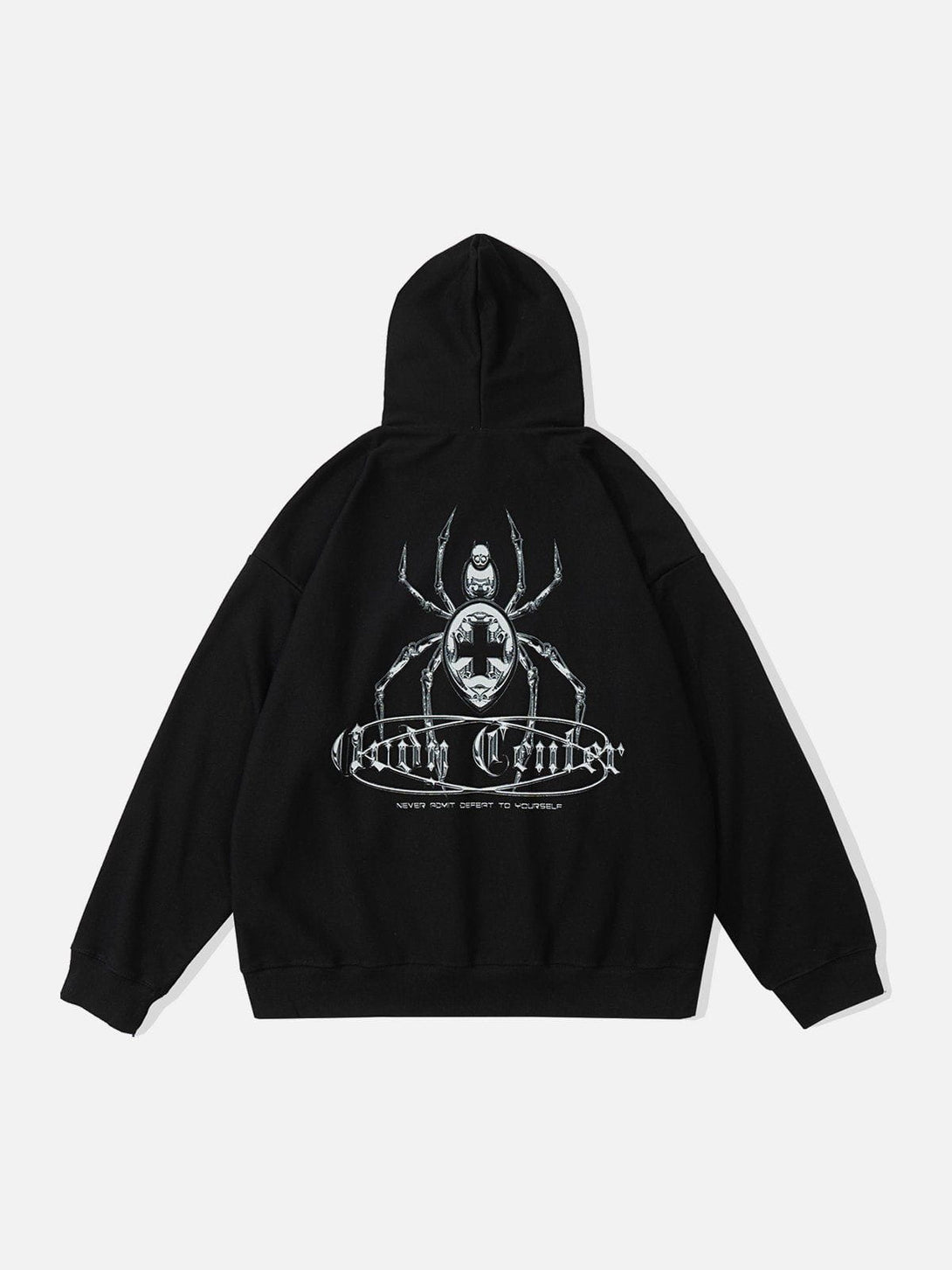 Helmiss - Deadly Venomous Spider Thermo Print Hoodie- Streetwear Fashion - helmiss.com