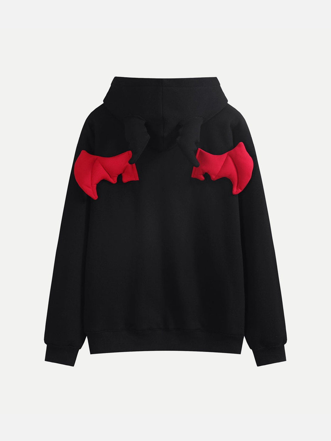 Helmiss - Devil Wings Zip Up Hoodie- Streetwear Fashion - helmiss.com