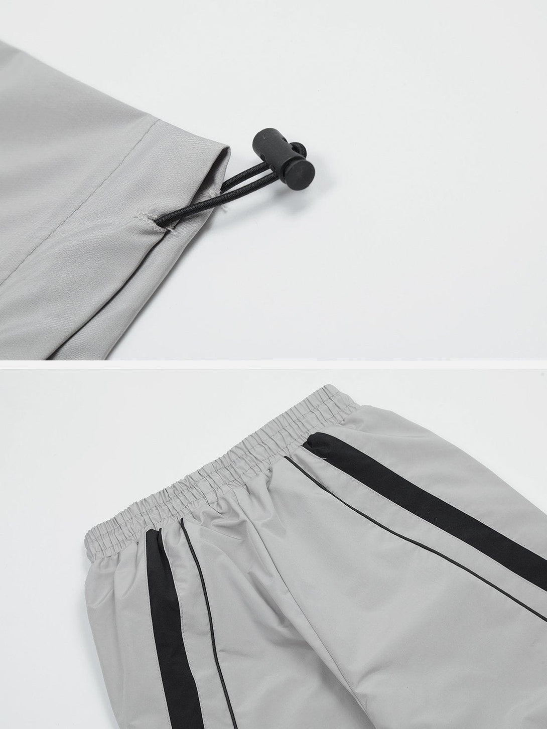 Helmiss - Diagonal Stripe Pants- Streetwear Fashion - helmiss.com