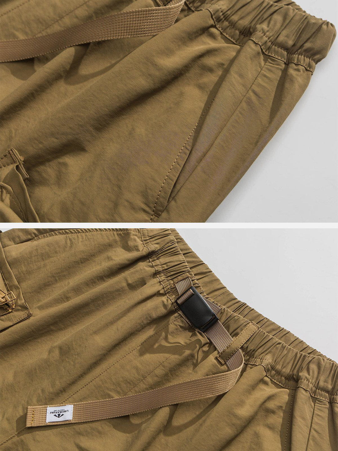 Helmiss - Discreet Side Pockets Shorts- Streetwear Fashion - helmiss.com