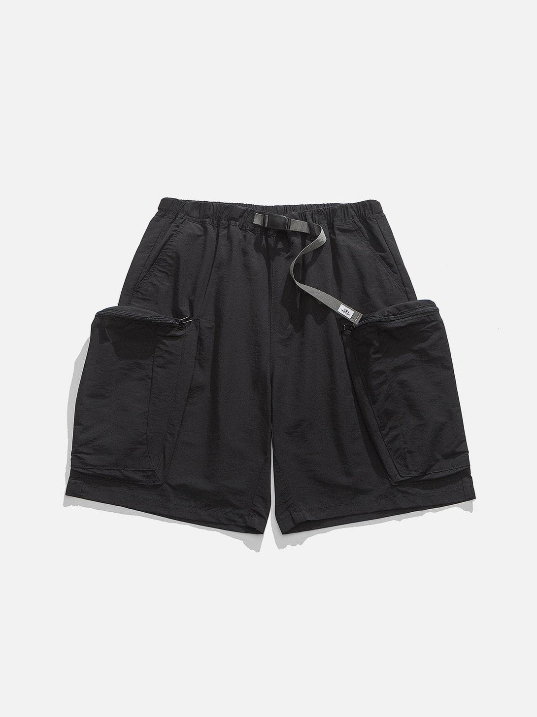 Helmiss - Discreet Side Pockets Shorts- Streetwear Fashion - helmiss.com