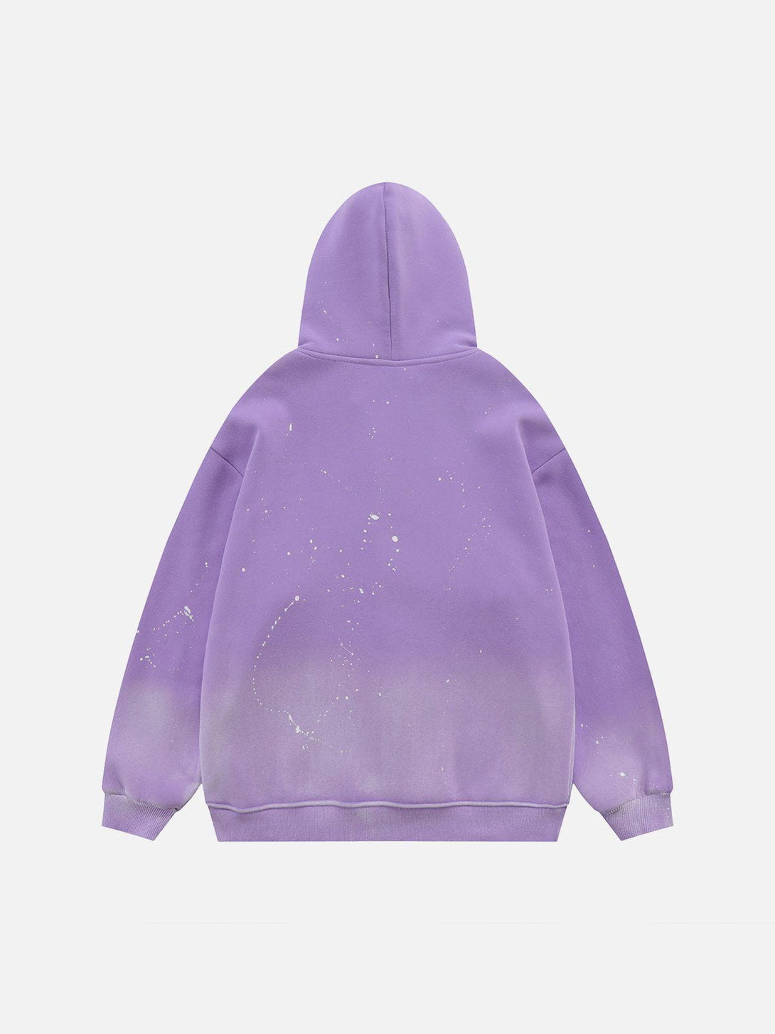 Helmiss - Distressed Gradient Applique Stars Hoodie- Streetwear Fashion - helmiss.com