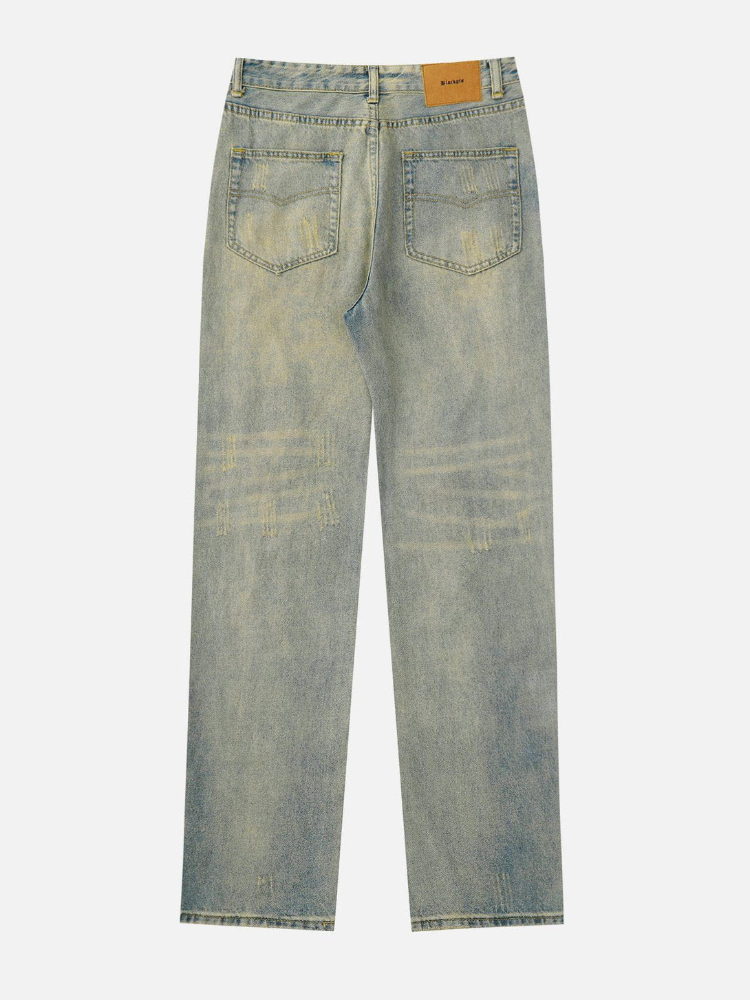 Helmiss - Distressed Washed Jeans- Streetwear Fashion - helmiss.com