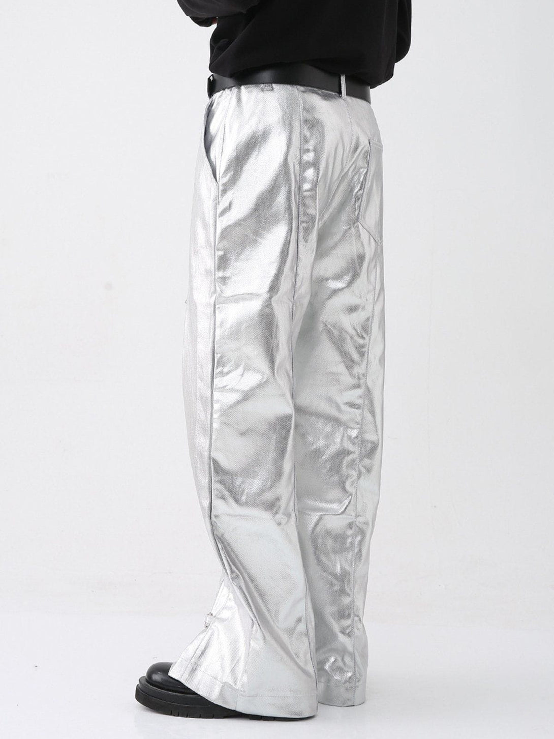 Helmiss - Double Zip Up Pants- Streetwear Fashion - helmiss.com