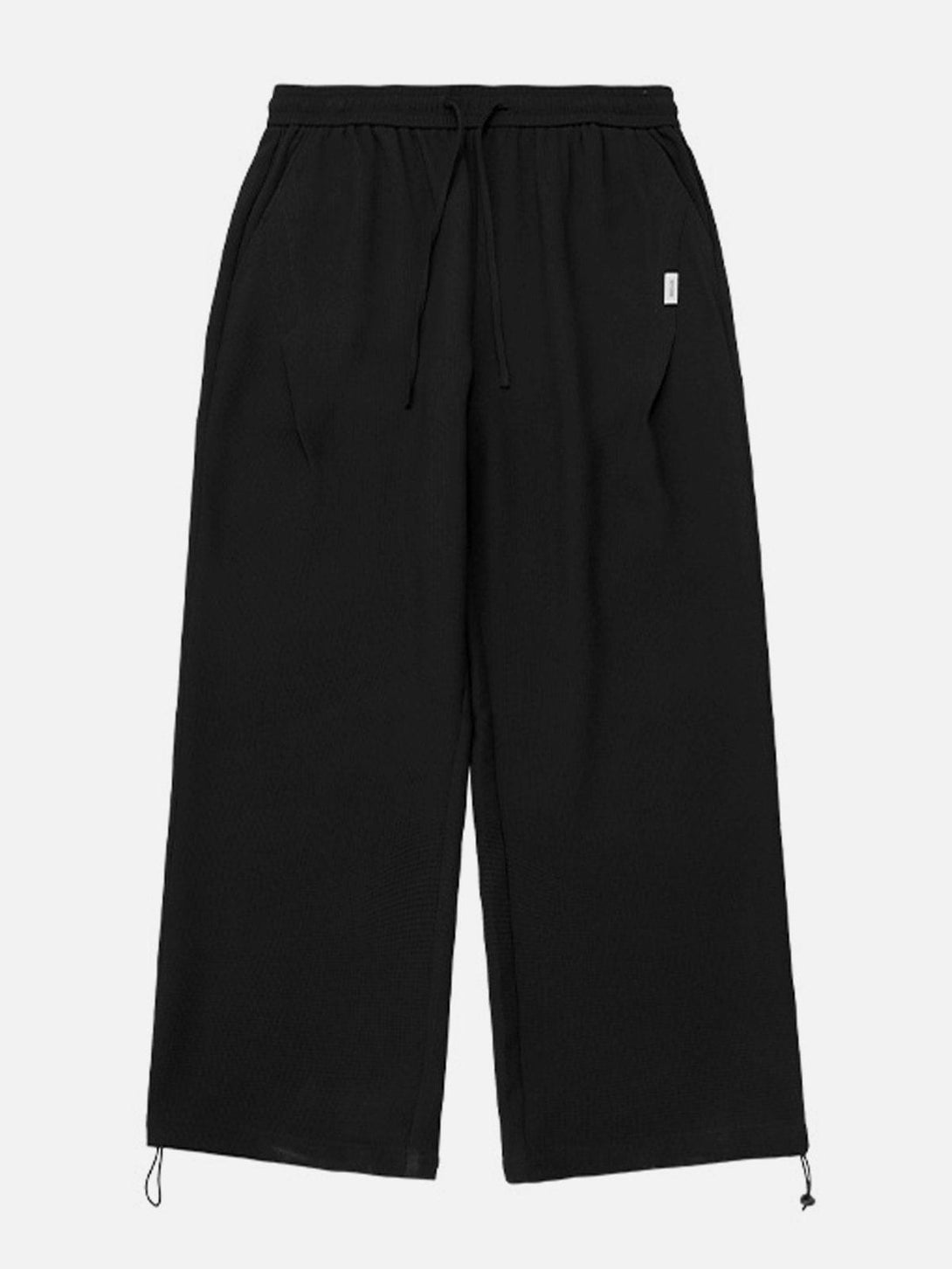 Helmiss - Drawstring Labelling Pants- Streetwear Fashion - helmiss.com