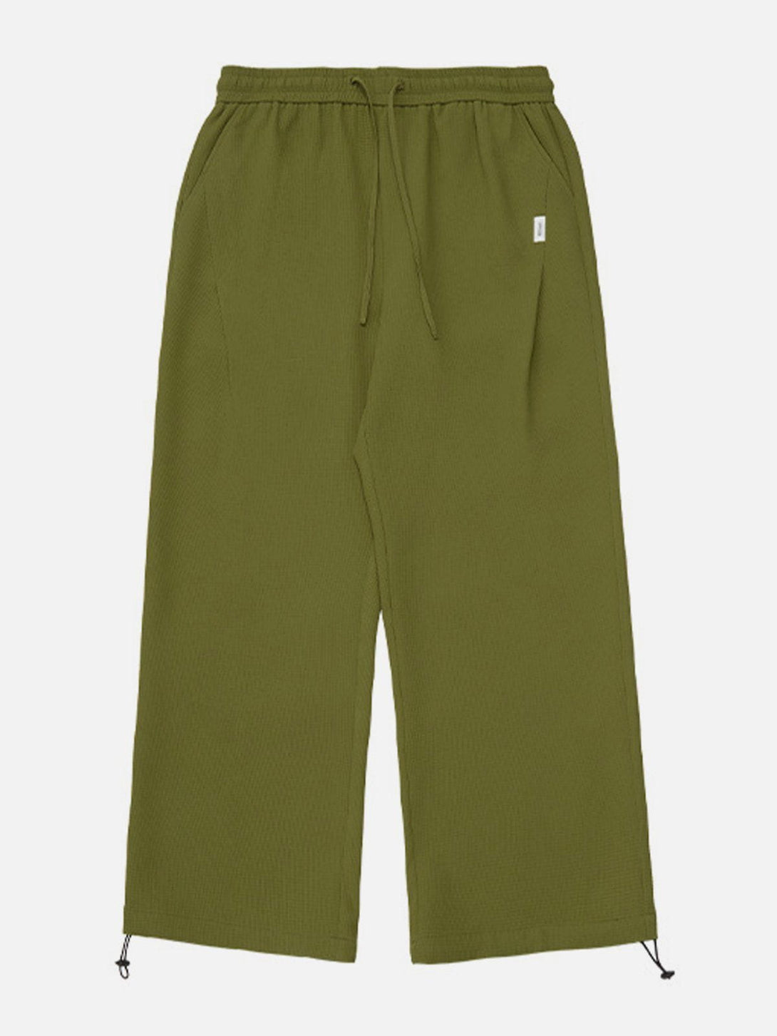 Helmiss - Drawstring Labelling Pants- Streetwear Fashion - helmiss.com