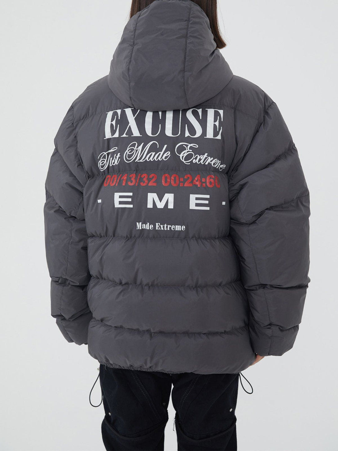 Helmiss - EME Print Winter Coat- Streetwear Fashion - helmiss.com