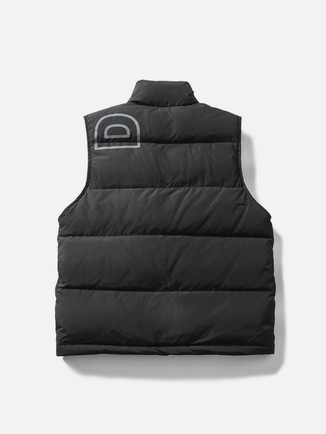 Helmiss - "EVILRAYD" Print Down Gilet- Streetwear Fashion - helmiss.com