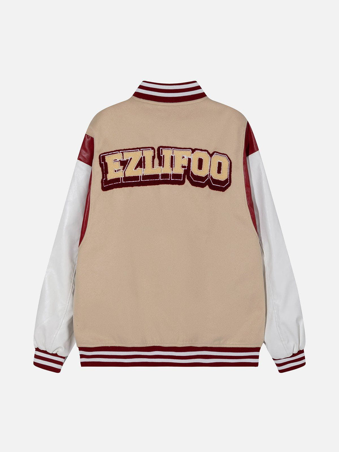 Helmiss - "EZLIFOO" Embroidery Jacket- Streetwear Fashion - helmiss.com