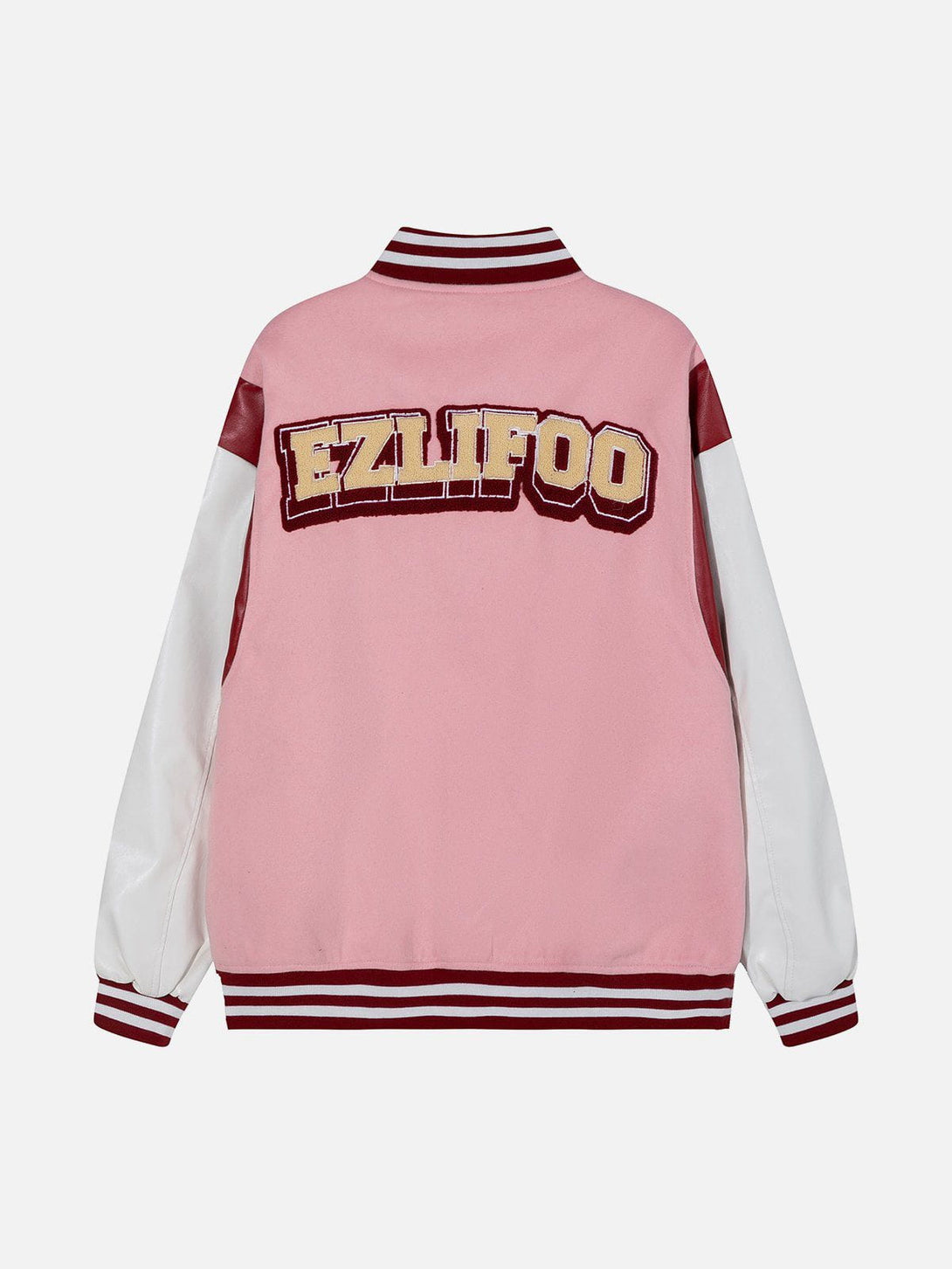 Helmiss - "EZLIFOO" Embroidery Jacket- Streetwear Fashion - helmiss.com