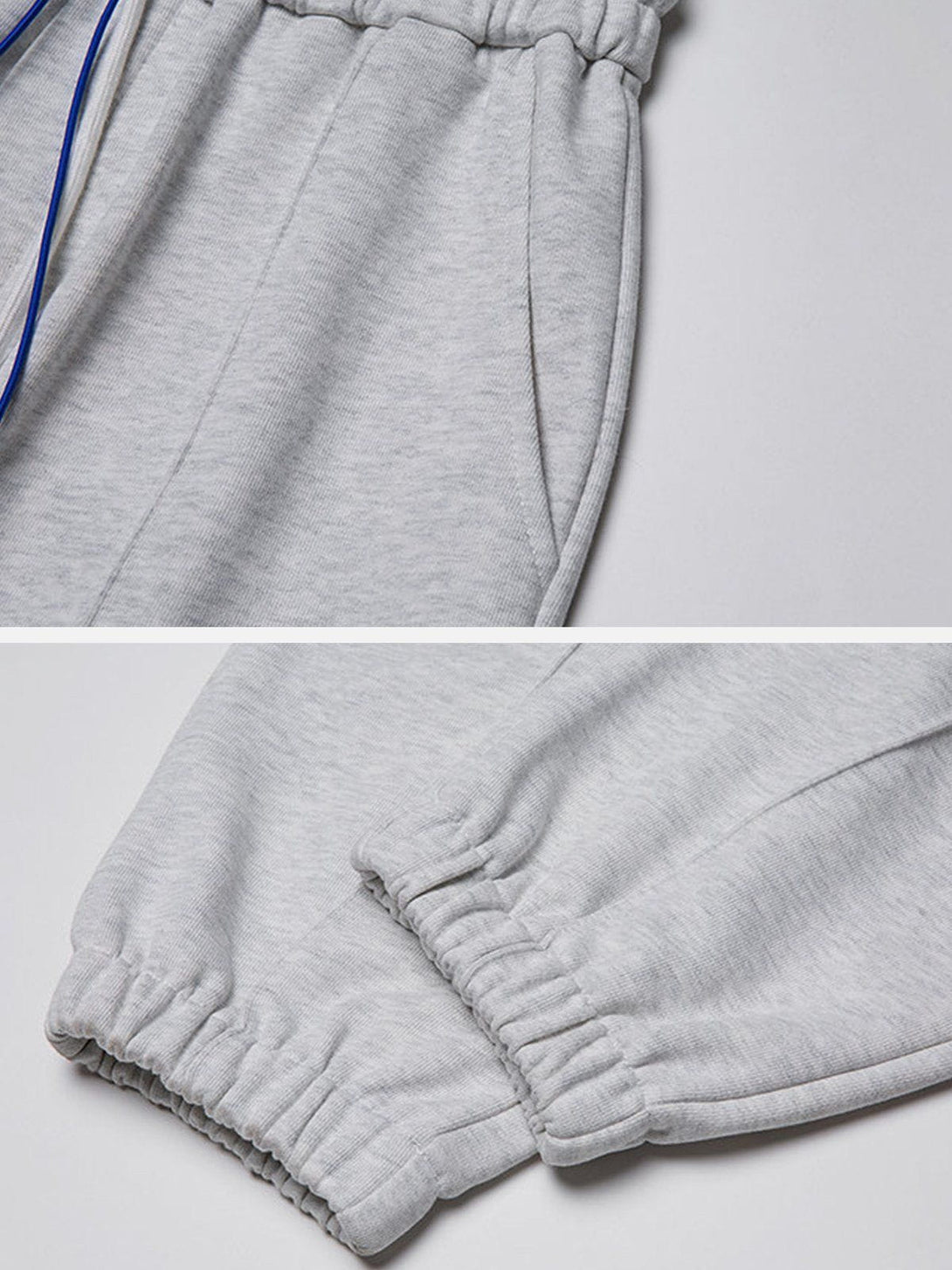 Helmiss - Embossing Thickened Sweatpants- Streetwear Fashion - helmiss.com