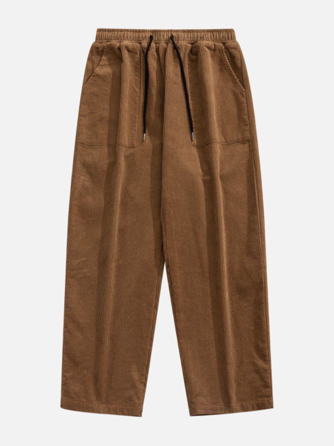 Helmiss - Embroidered Corduroy Pants- Streetwear Fashion - helmiss.com