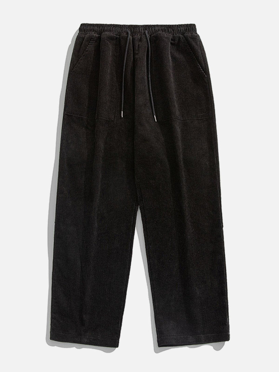 Helmiss - Embroidered Corduroy Pants- Streetwear Fashion - helmiss.com