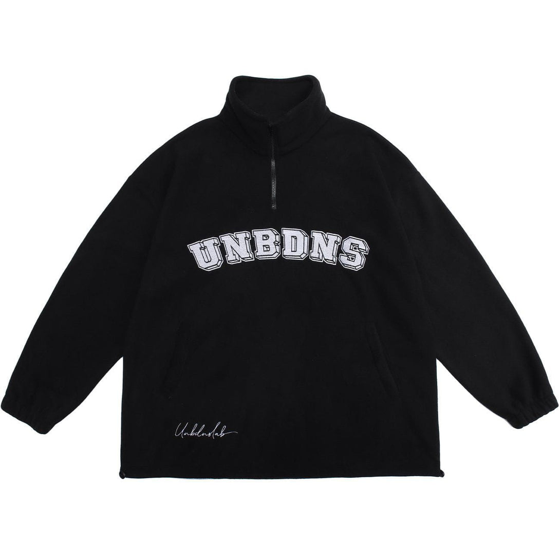 Helmiss - Embroidered Letters Winter Coat- Streetwear Fashion - helmiss.com