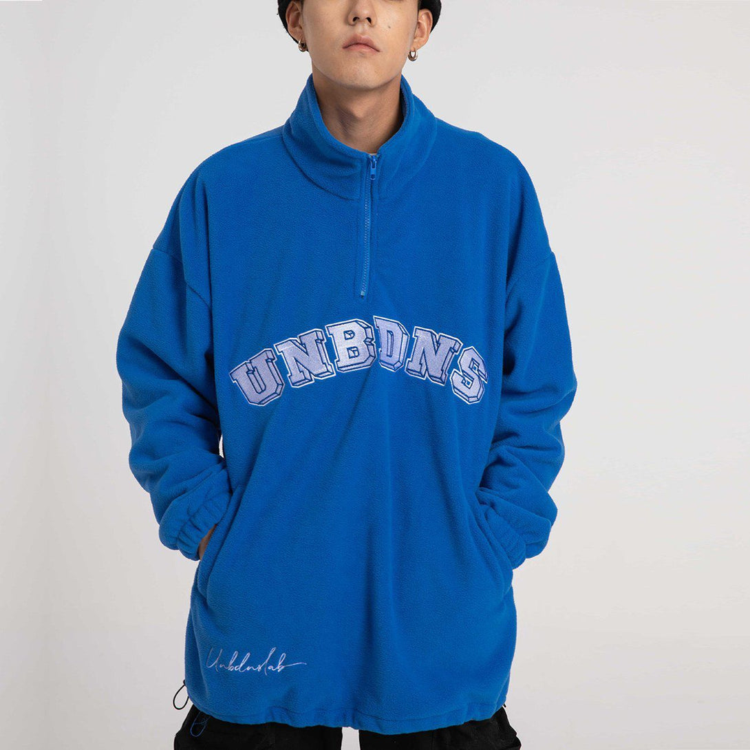 Helmiss - Embroidered Letters Winter Coat- Streetwear Fashion - helmiss.com