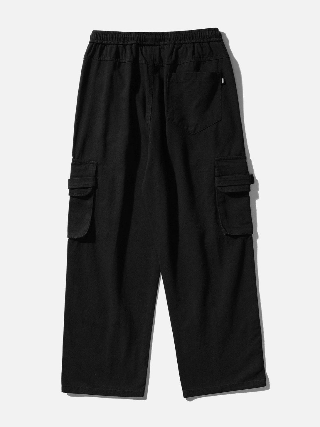 Helmiss - Embroidered Patch Multi-Pocket Cargo Pants- Streetwear Fashion - helmiss.com