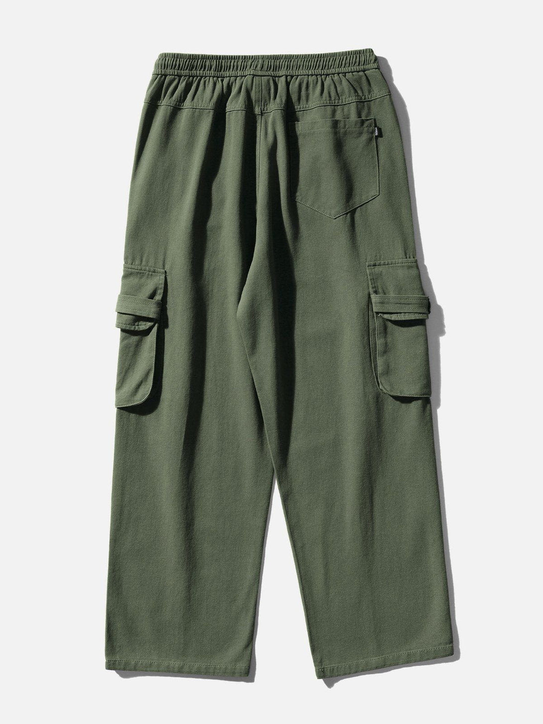 Helmiss - Embroidered Patch Multi-Pocket Cargo Pants- Streetwear Fashion - helmiss.com