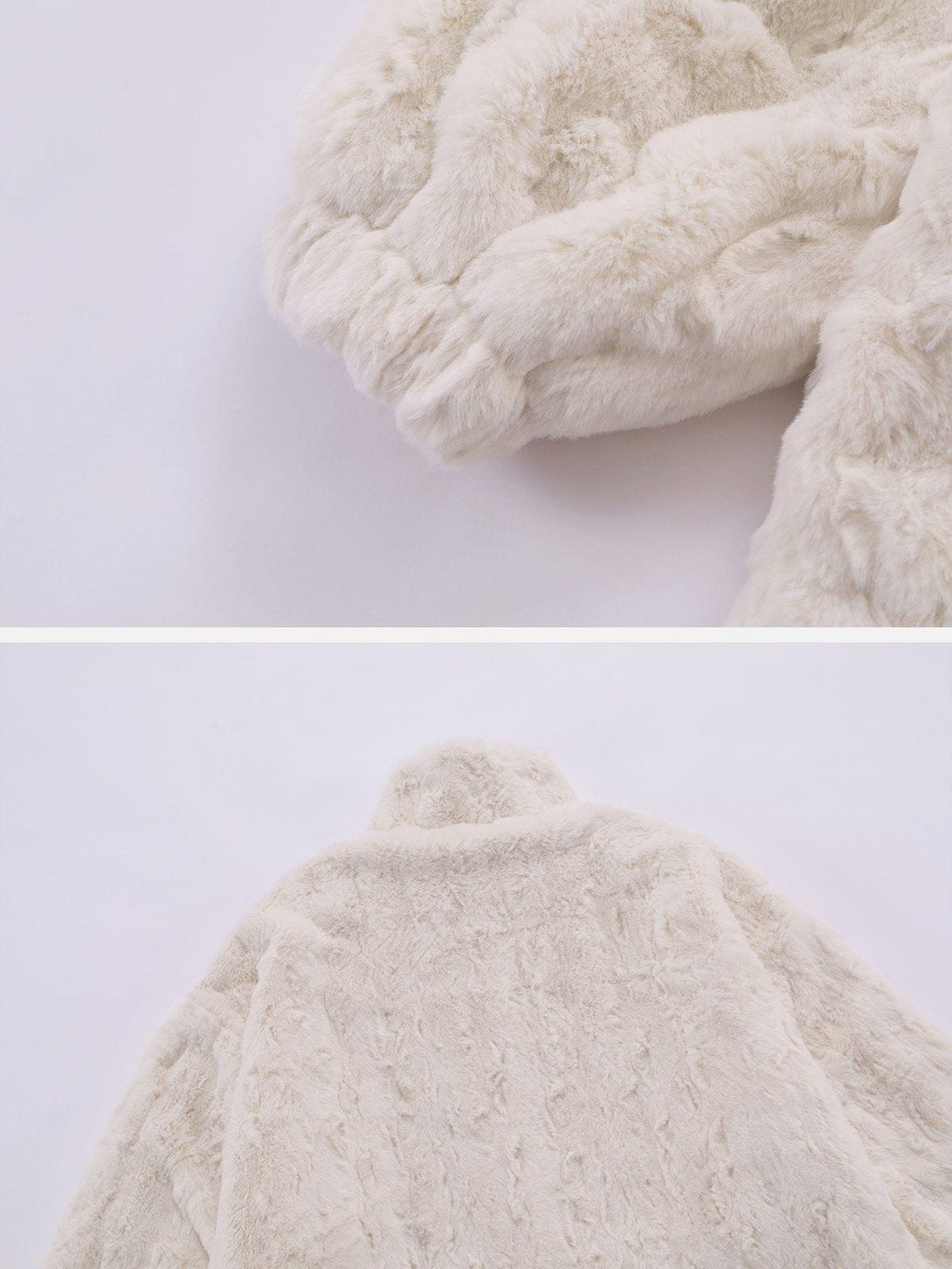 Helmiss - Embroidered Plush Winter Coat- Streetwear Fashion - helmiss.com