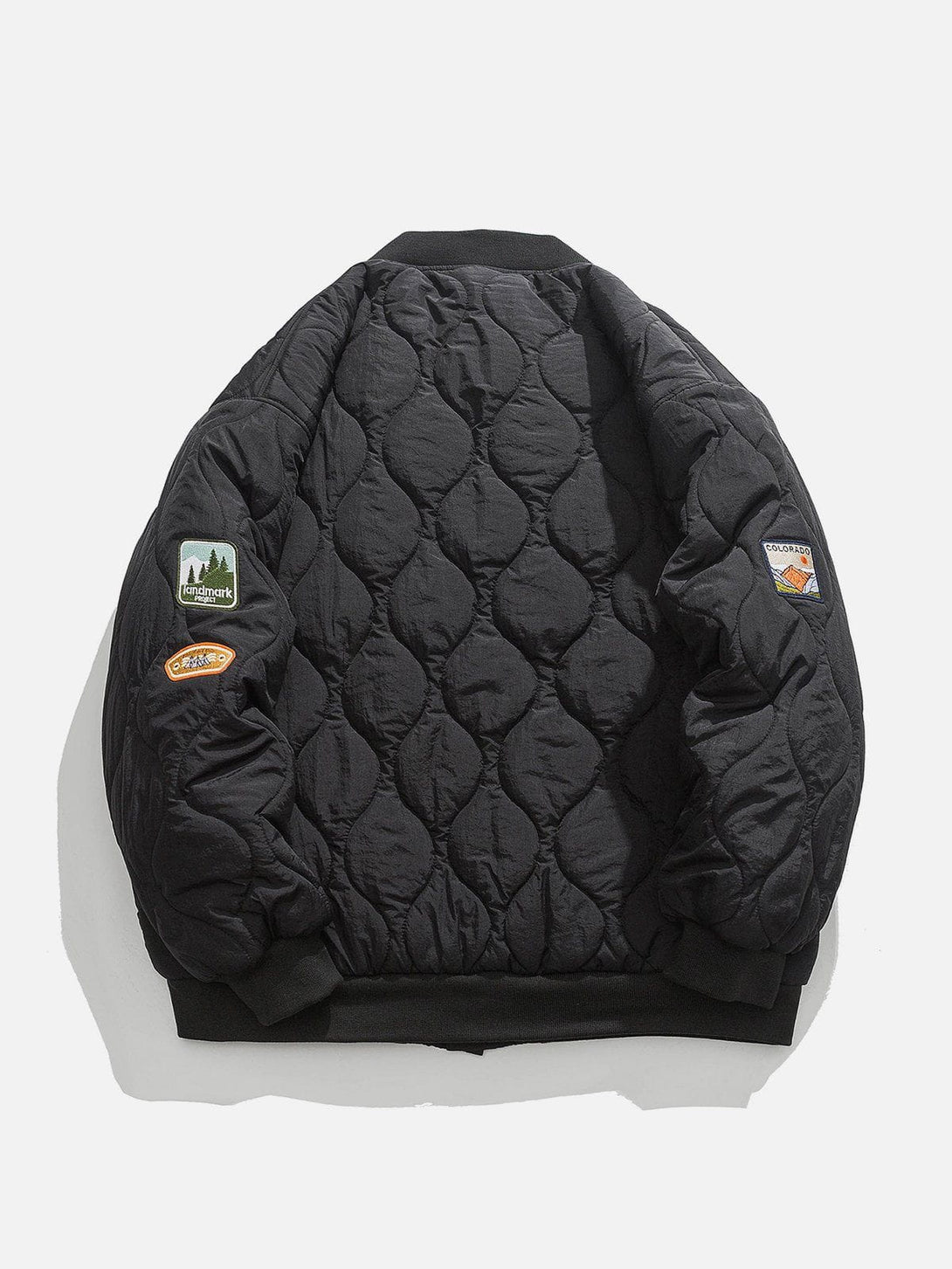 Helmiss - Embroidery Badge Winter Coat- Streetwear Fashion - helmiss.com