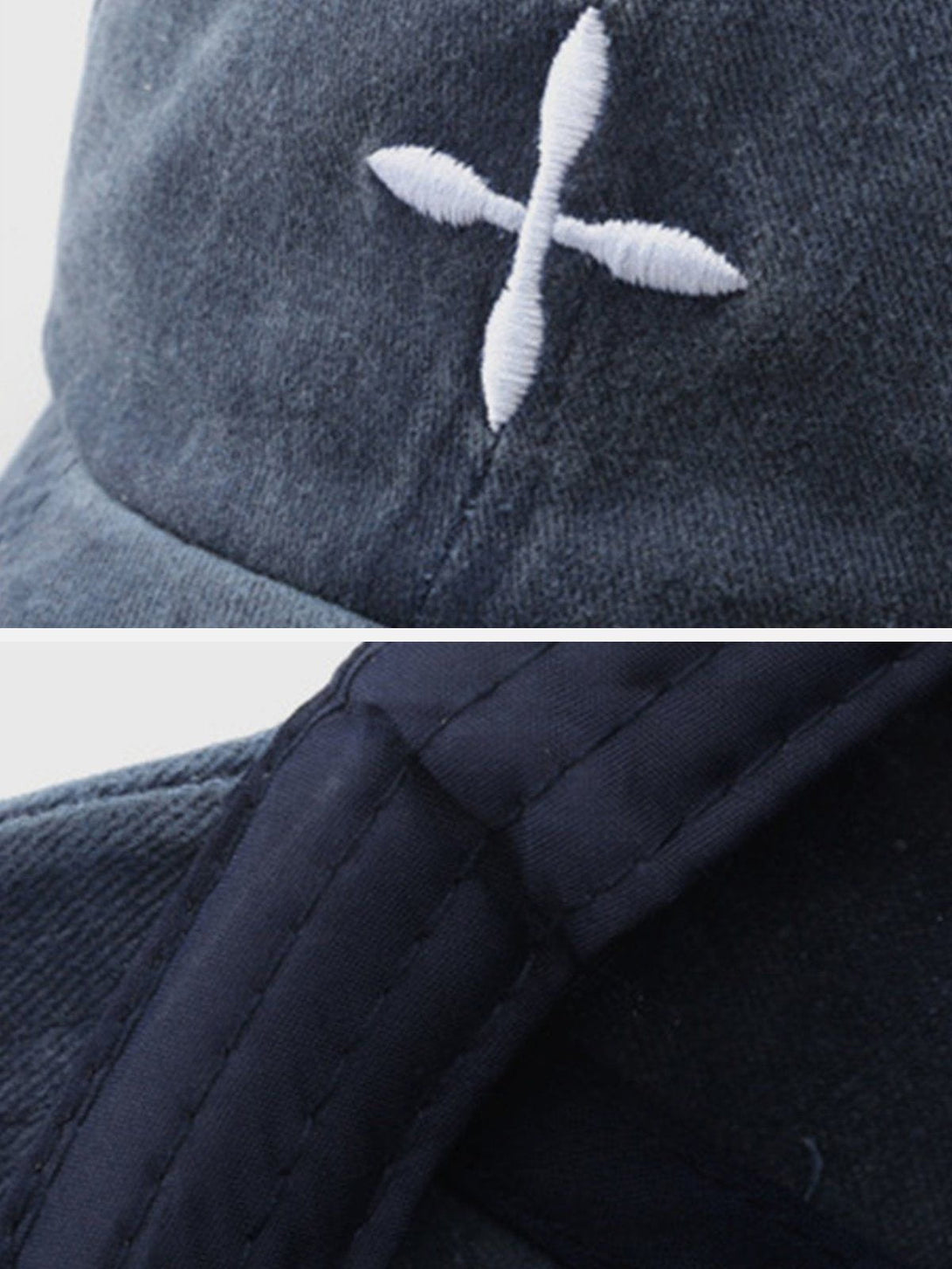 Helmiss - Embroidery Crucifix Baseball Cap- Streetwear Fashion - helmiss.com