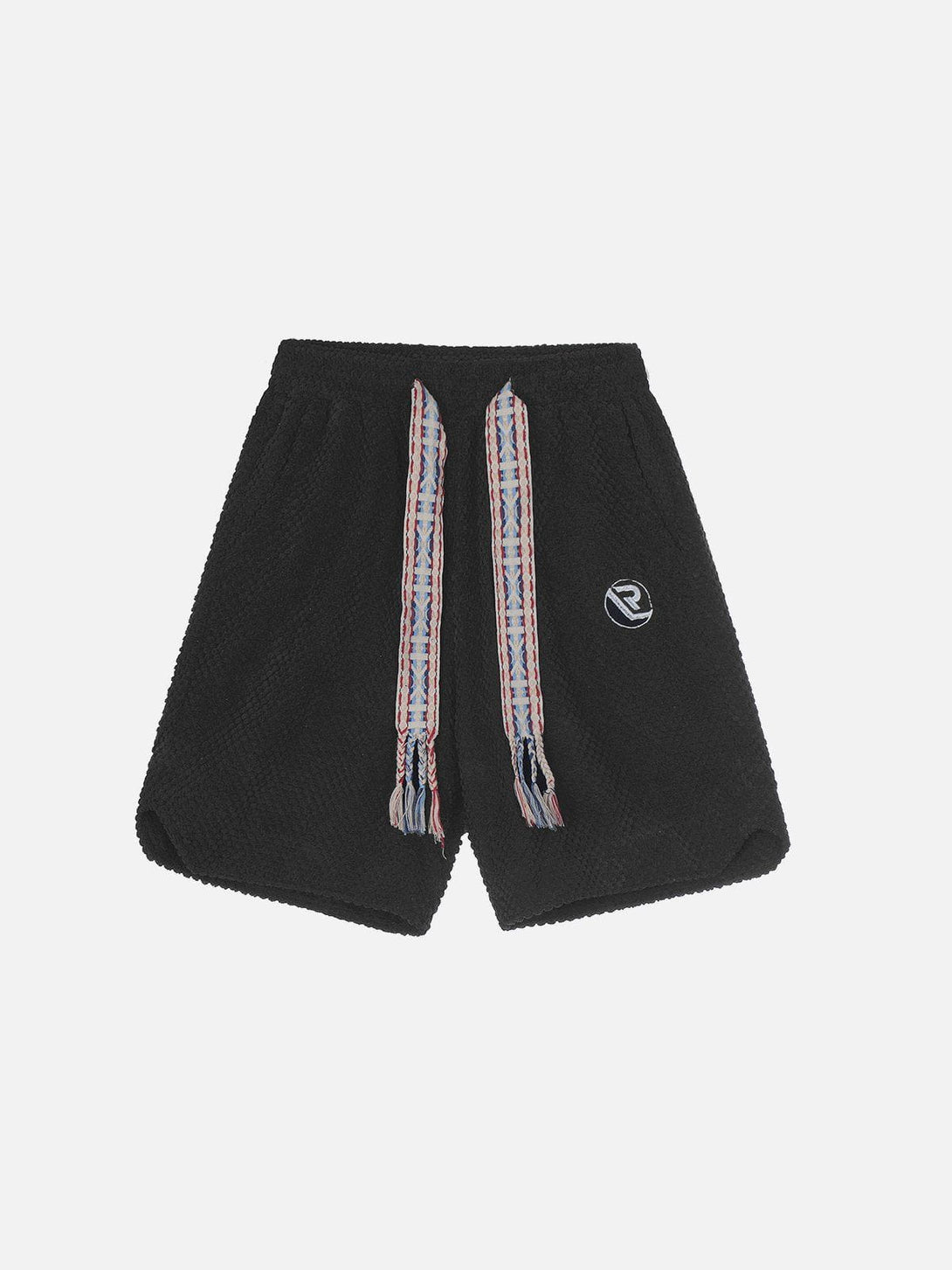 Helmiss - Ethnic Woven Drawstring Shorts- Streetwear Fashion - helmiss.com