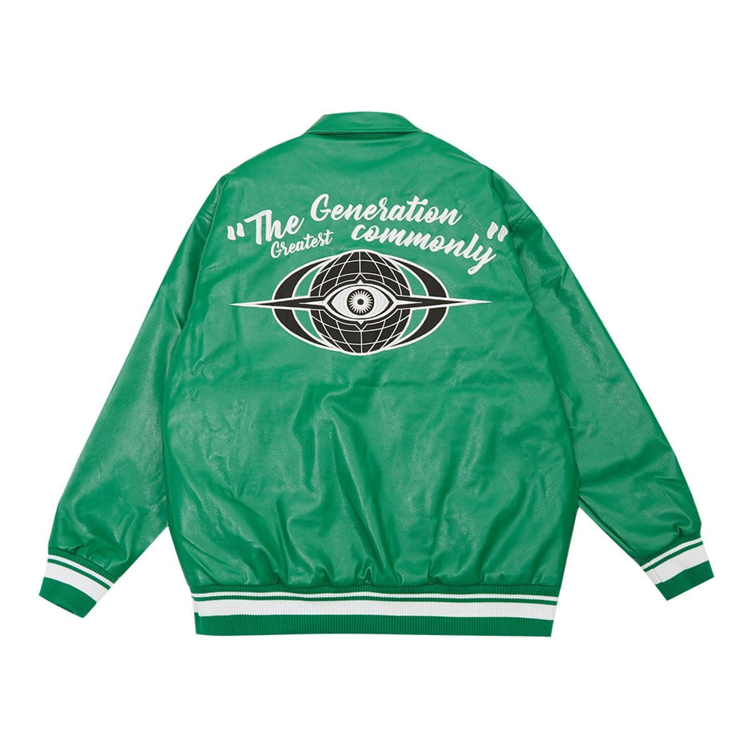 Helmiss - Evolution Varsity Jacket- Streetwear Fashion - helmiss.com