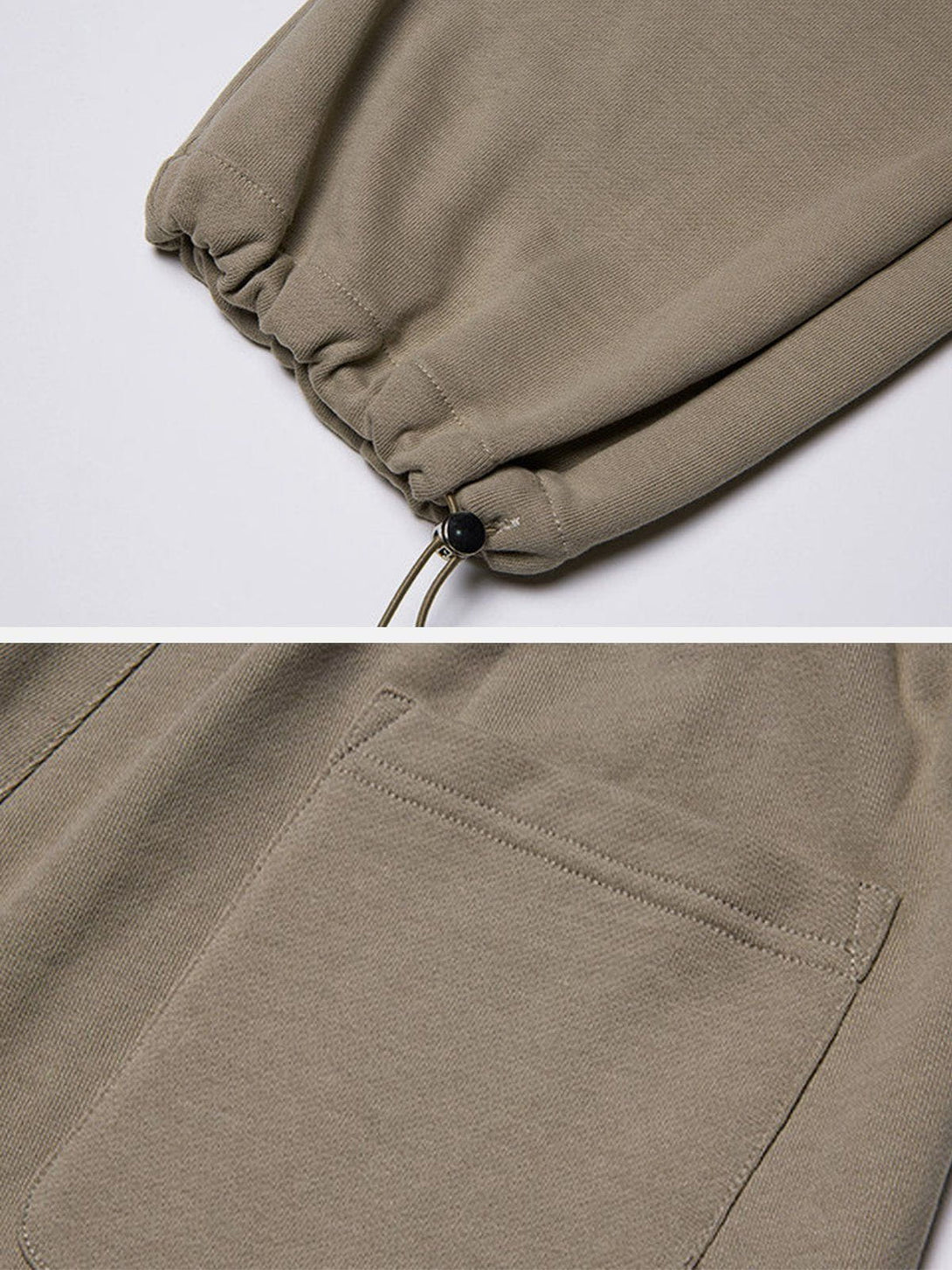 Helmiss - Fake Hole Thickening Sweatpants- Streetwear Fashion - helmiss.com