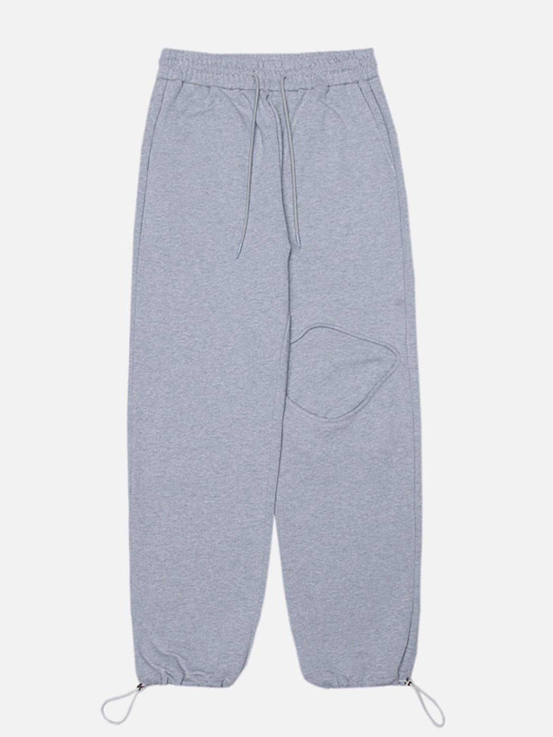 Helmiss - Fake Hole Thickening Sweatpants- Streetwear Fashion - helmiss.com