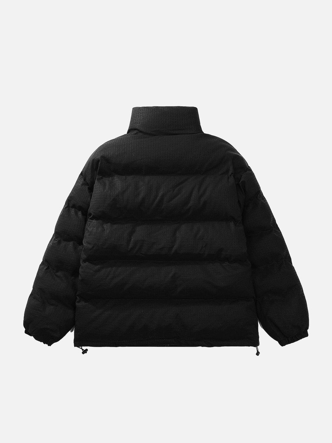 Helmiss - Fake Two Polo Collar Winter Coat- Streetwear Fashion - helmiss.com