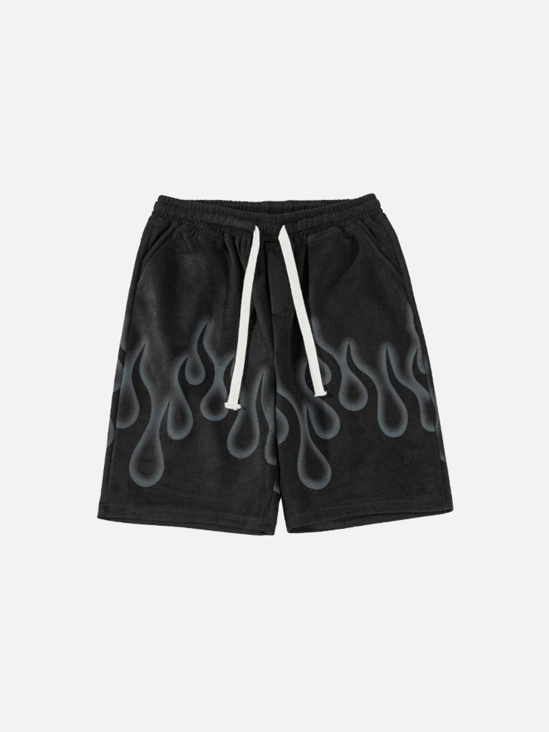 Helmiss - Flame Graphic Shorts- Streetwear Fashion - helmiss.com