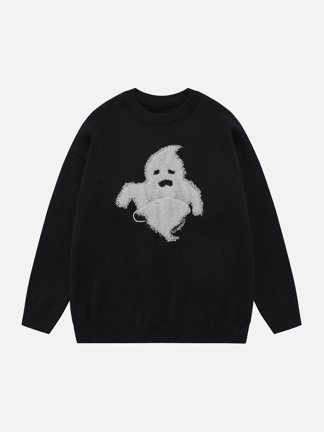 Helmiss - Flocking Ghost Sweater- Streetwear Fashion - helmiss.com