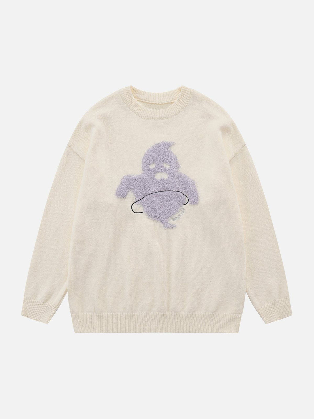 Helmiss - Flocking Ghost Sweater- Streetwear Fashion - helmiss.com