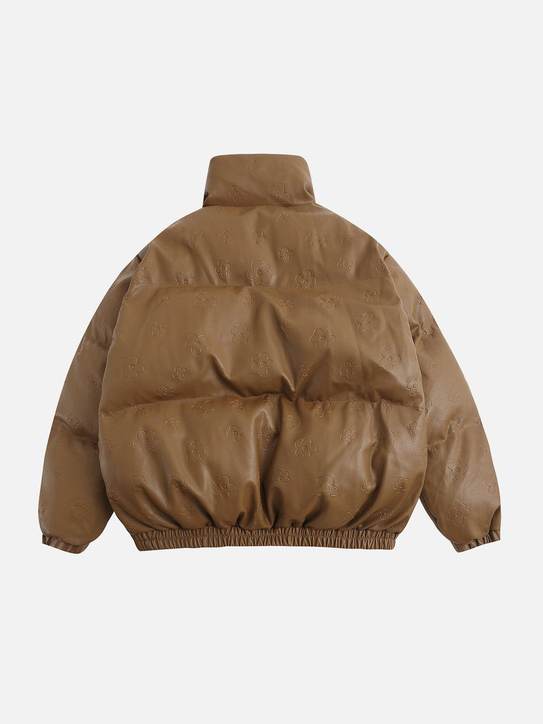 Helmiss - Flower Embossing Winter Coat- Streetwear Fashion - helmiss.com