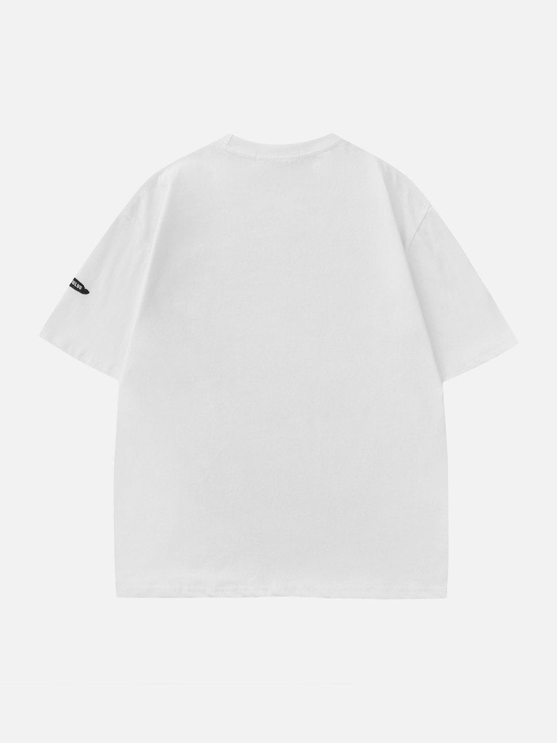 Helmiss - Foam Portrait Print Tee- Streetwear Fashion - helmiss.com