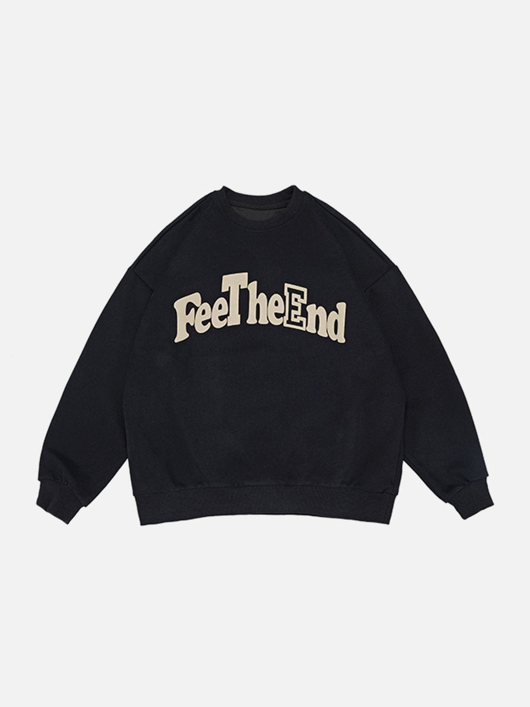 Helmiss - Foam Printing Sweatshirt- Streetwear Fashion - helmiss.com