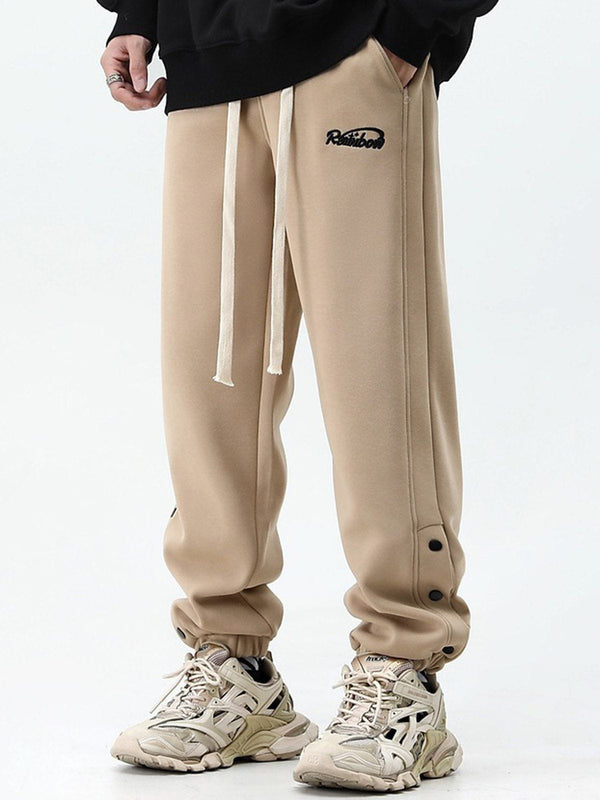 Helmiss - Foot Mouth Clasp Pants- Streetwear Fashion - helmiss.com