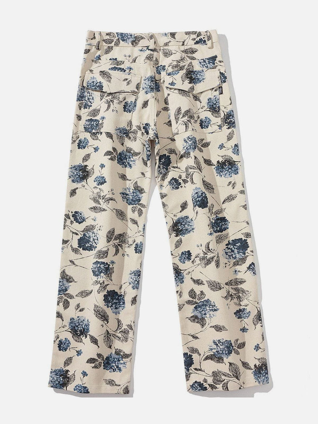 Helmiss - Full Flower Print Pants- Streetwear Fashion - helmiss.com