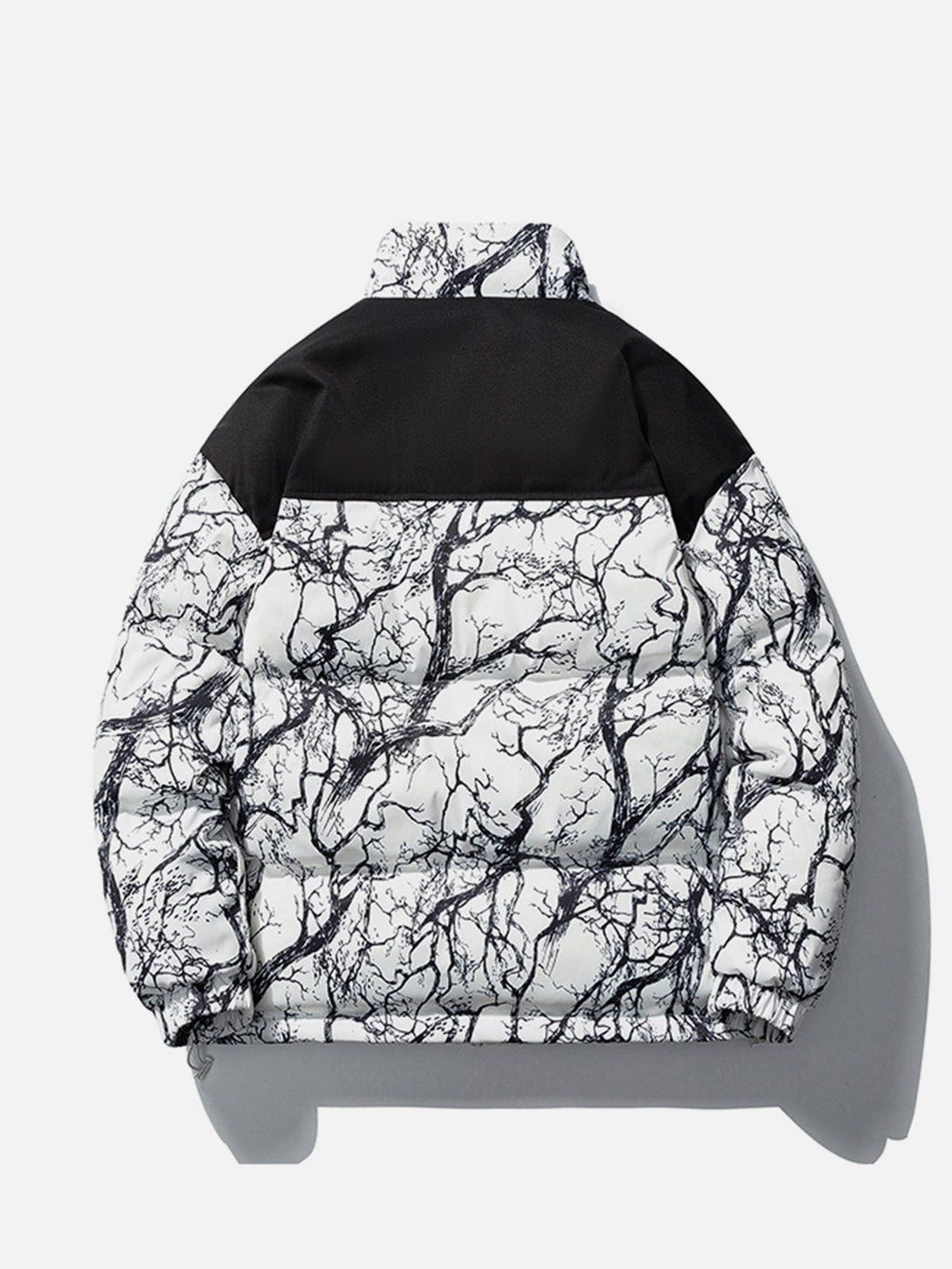 Helmiss - Full Print Branch Winter Coat- Streetwear Fashion - helmiss.com