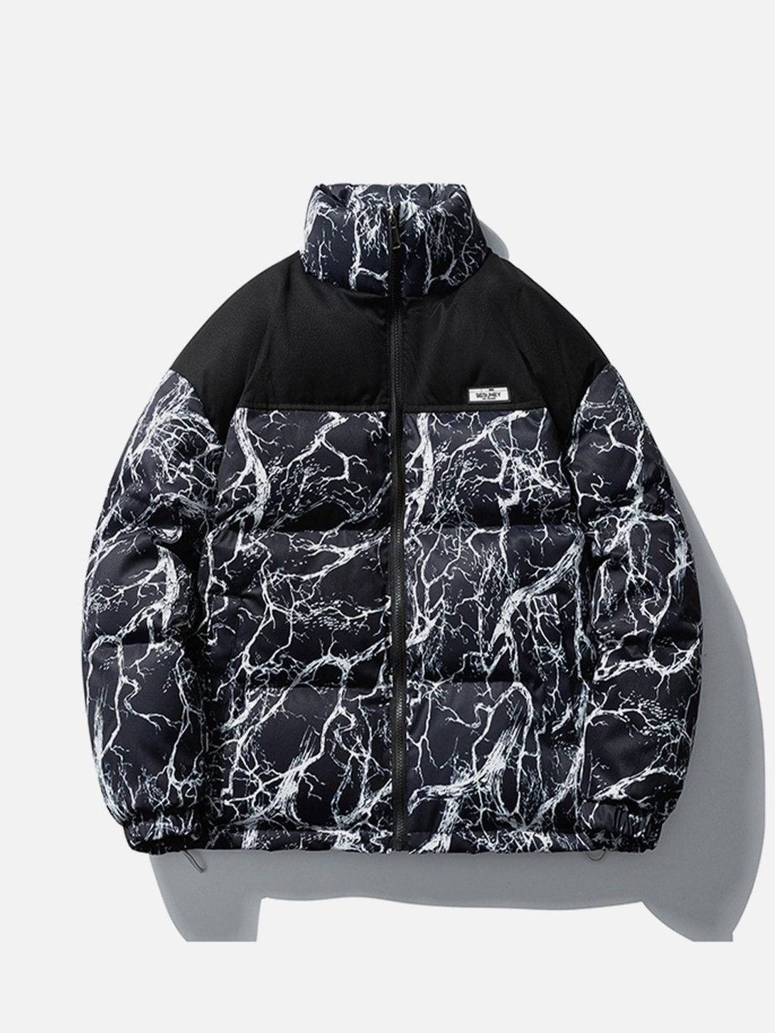 Helmiss - Full Print Branch Winter Coat- Streetwear Fashion - helmiss.com