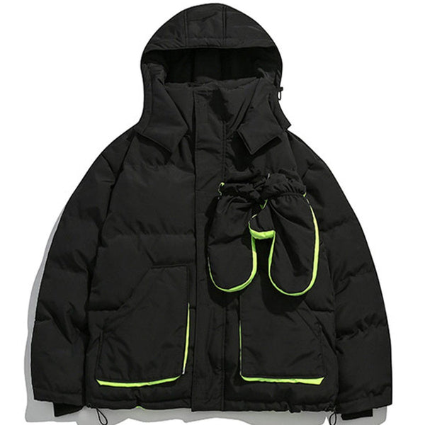 Helmiss - Gloves Strap Winter Coat- Streetwear Fashion - helmiss.com