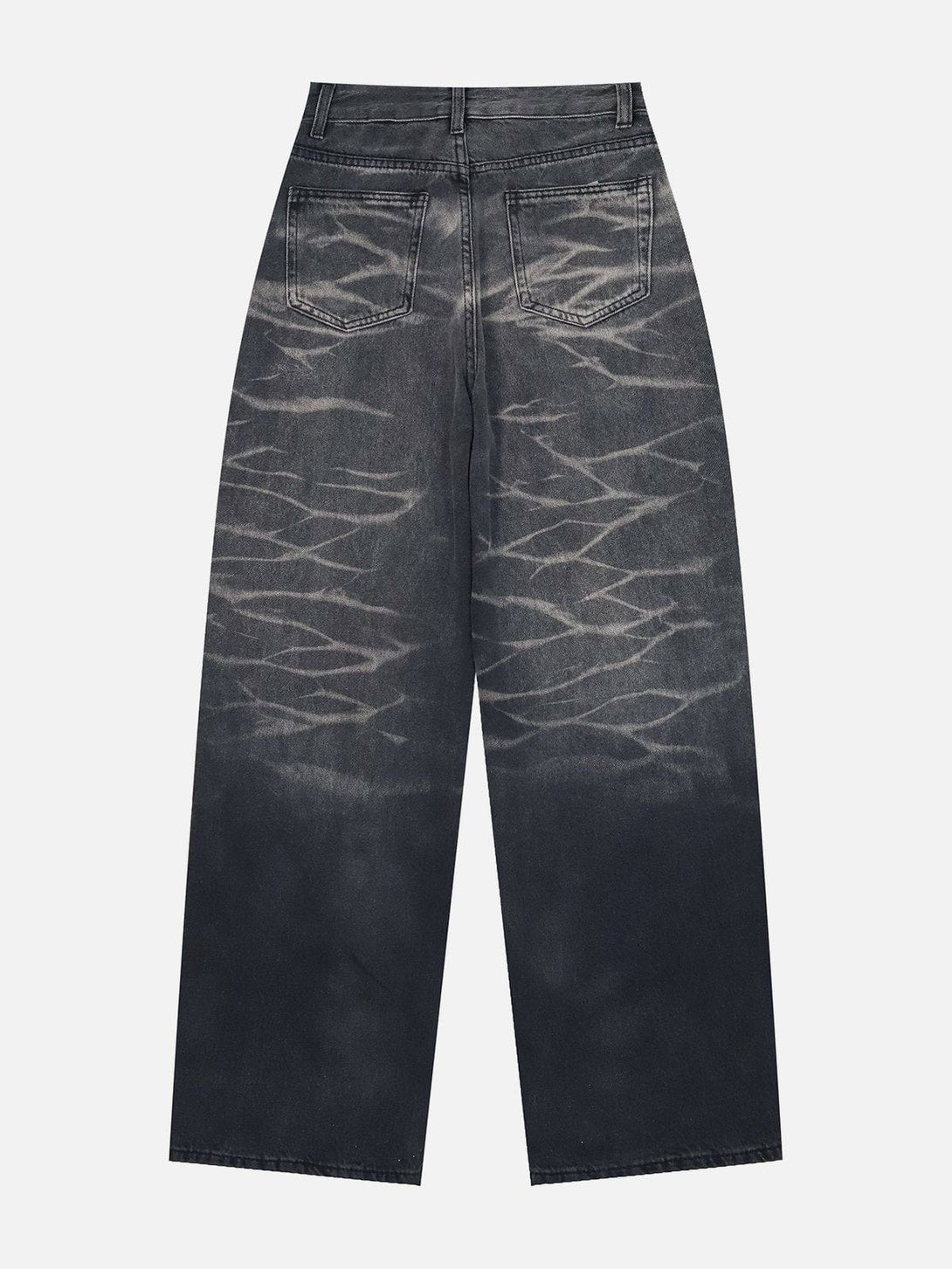 Helmiss - Gradient Ripple Jeans- Streetwear Fashion - helmiss.com