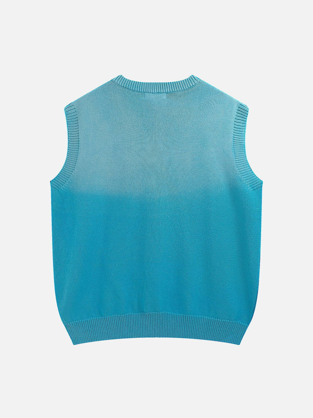 Helmiss - Gradient Sweater Vest- Streetwear Fashion - helmiss.com